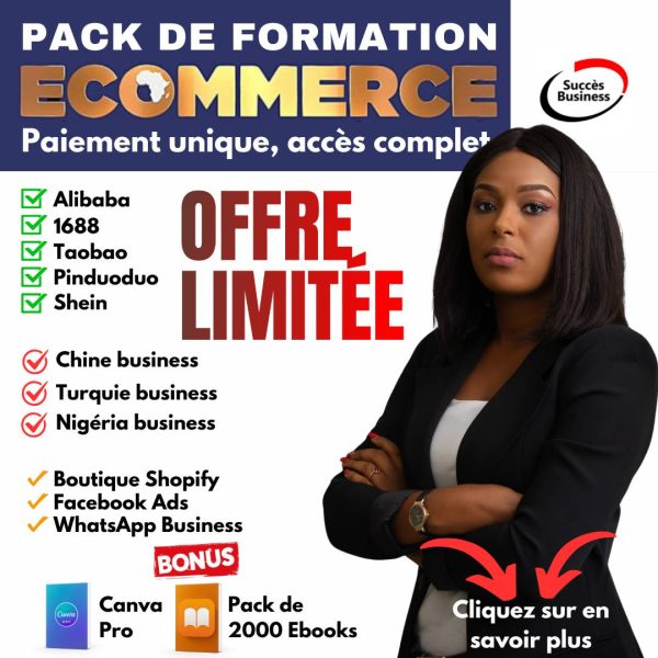 Pack complet de formation en E-Commerce